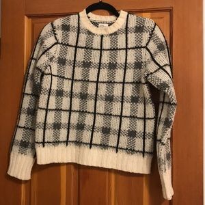 L.L. Bean • Wool Plaid Pullover Sweater